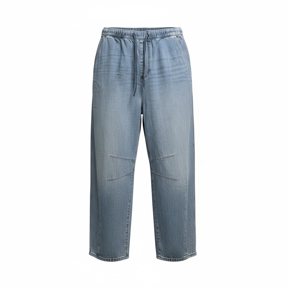 Torrid High-Rise Drapey Barrel Jean